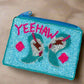 Yeehaw Beaded Zip Pouch